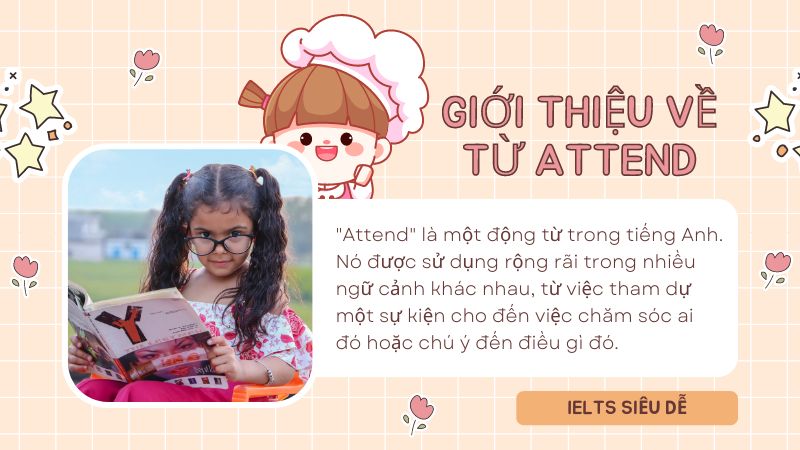 Attend là một động từ phổ biến trong tiếng Anh