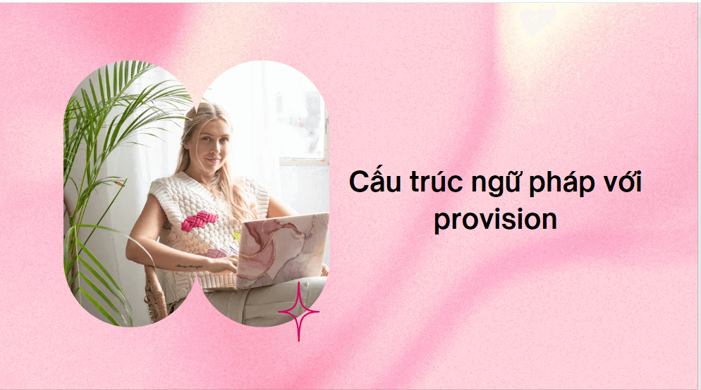 Cấu trúc ngữ pháp với provision