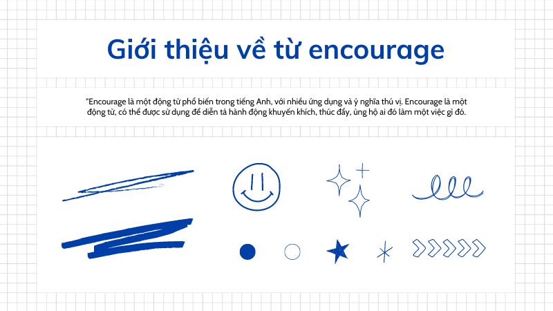 Giới thiệu về từ encourage