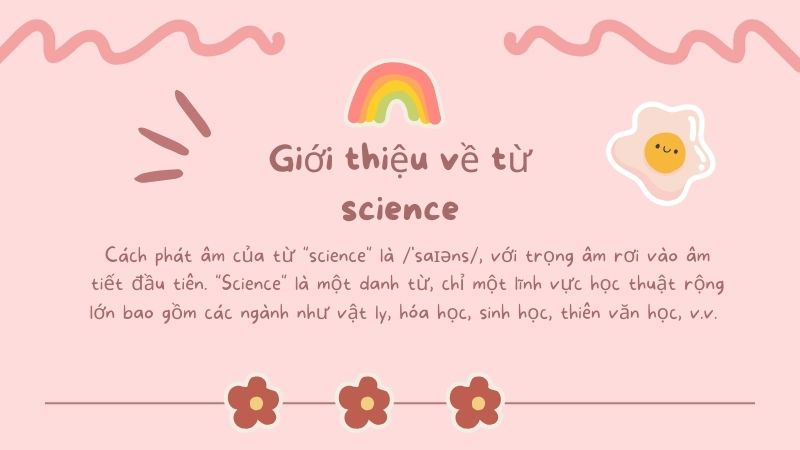 Giới thiệu về từ science