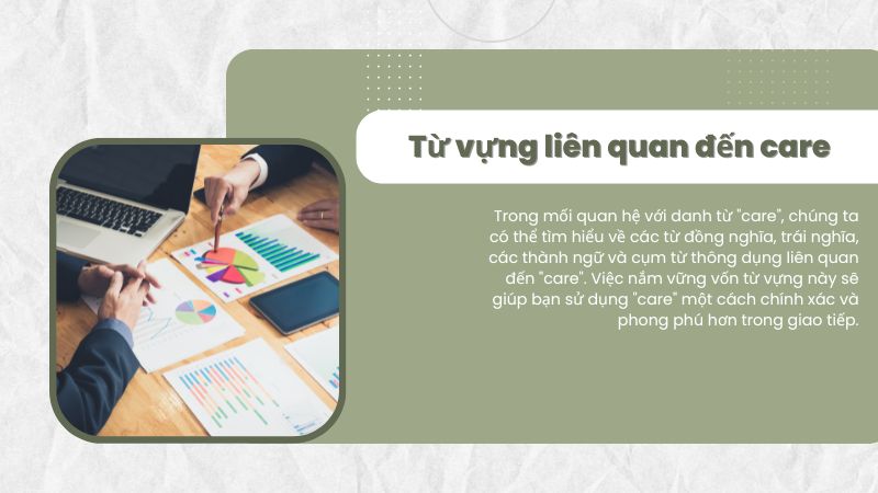 Từ vựng liên quan đến care